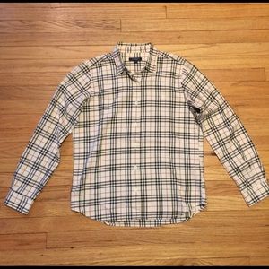 Authentic Burberry button down shirt